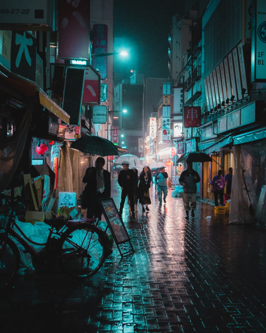 Rainy Tokyo Nights